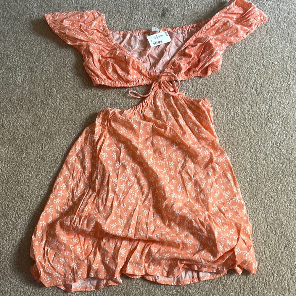 Aeropostale, dress with cut outs, S